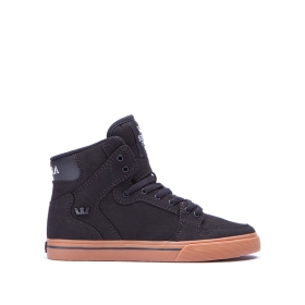 Supra VAIDER Høye Sneakers Barn Svart | NO-90971